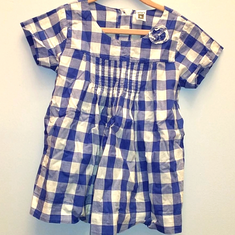 👑3/$15👑 Carter's Short Sleeve Blouse - Girls Size 6